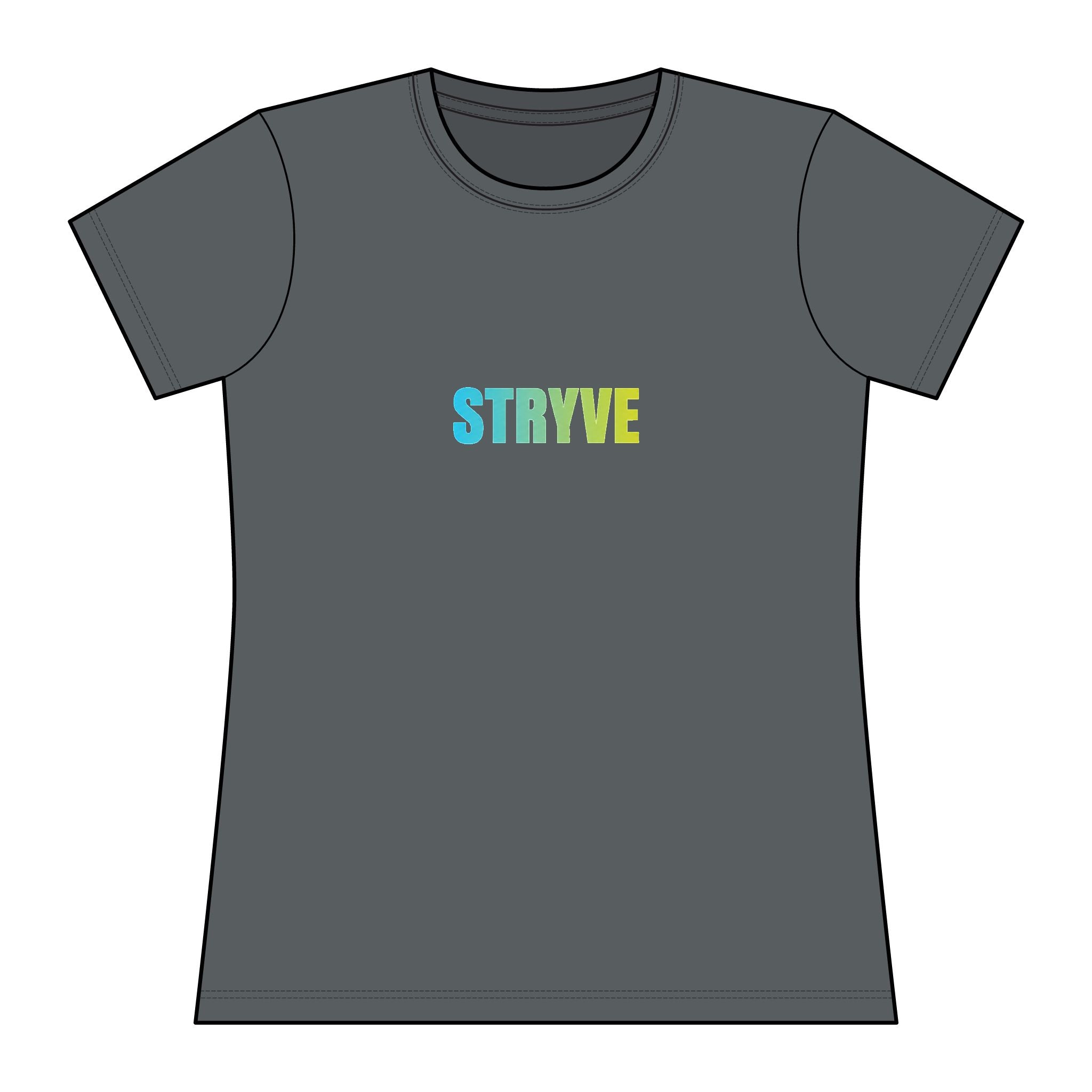 STRYVE Women's "Aqua Fade" Compression Shirt