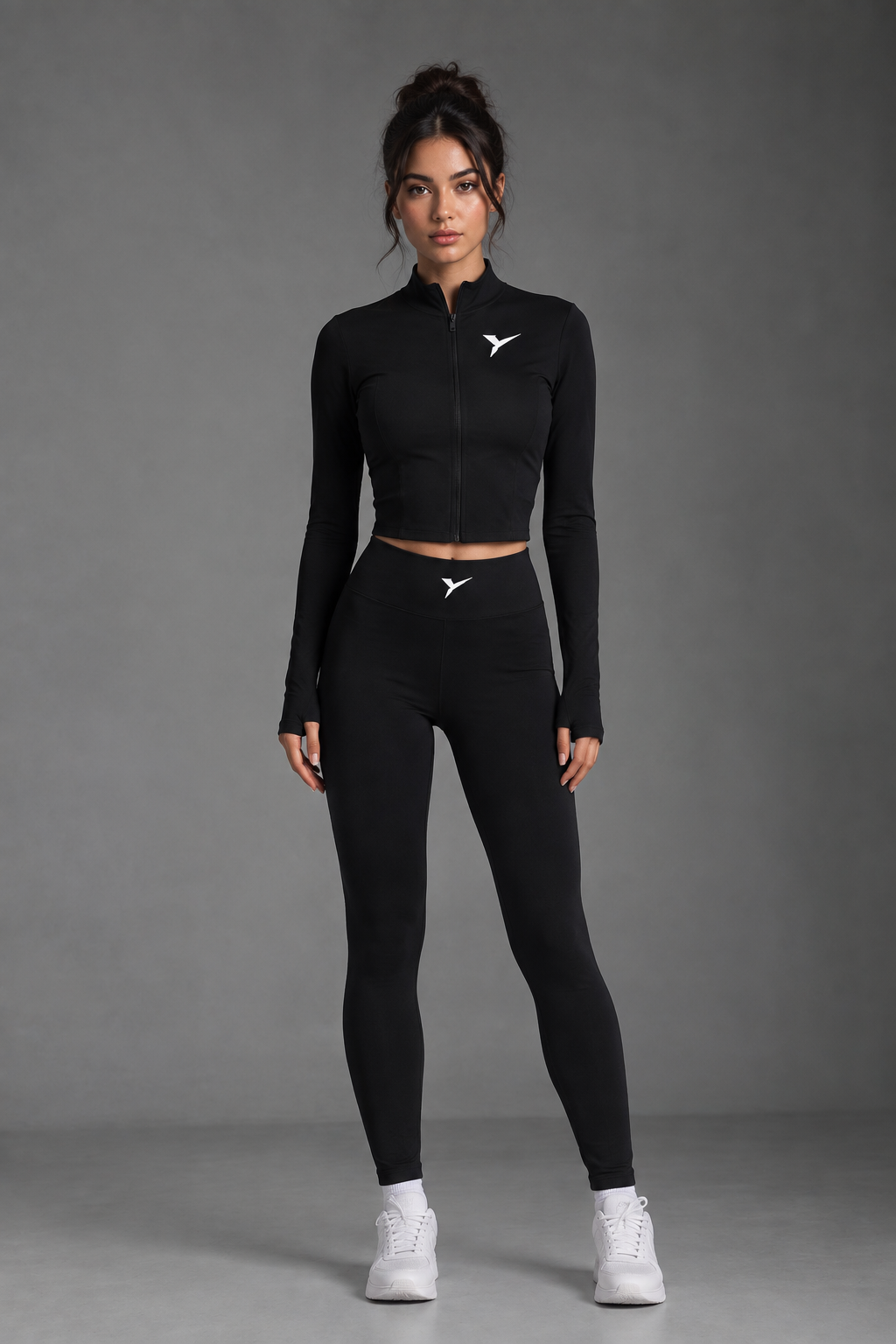 STRYVE Women’s Set: Leggings + Cropped Jacket