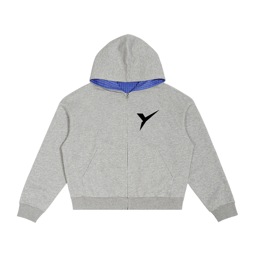 Grey Boxy STRYVE Hoodie