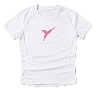 STRYVE Compression Tee (White/Pink)